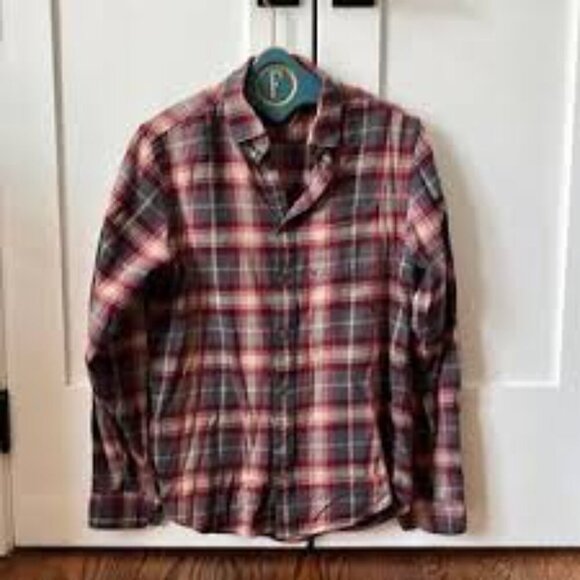 Trovata Revolve button down flannel L - Picture 1 of 5